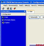 Panasonic KX-TDA50 PC Admin