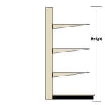 Shelving Heights Wall Shelving Height