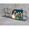 BLACK 24" SLATWALL - ANGLED DVD SHELF  Item No.:  21-245