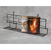 BLACK 48" GRIDWALL - ANGLED DVD SHELF Item No.:  21-251