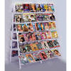GRID GONDOLA ISLAND A-FRAME CD DVD DISPLAY 25-151