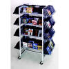 BLACK SLATGRID FLIP N' BROWSE "I" UNIT CD DVD DISPLAY