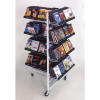 BLACK SLATGRID FLIP N' BROWSE "Y" UNIT CD DVD DISPLAY 25-198