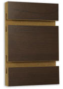 Walnut Finish Slatwall